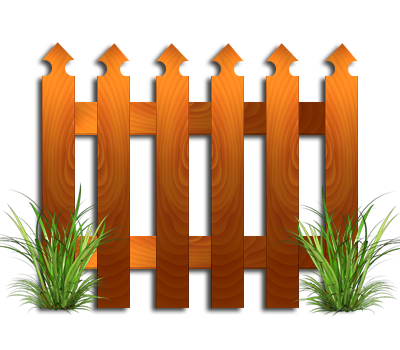 Декоративный деревянный забор D10