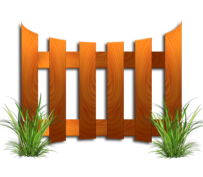 Декоративный деревянный забор D12