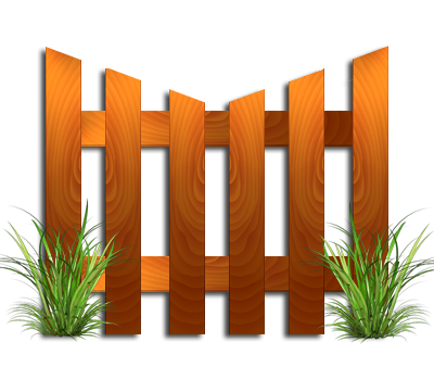 Декоративный деревянный забор D5