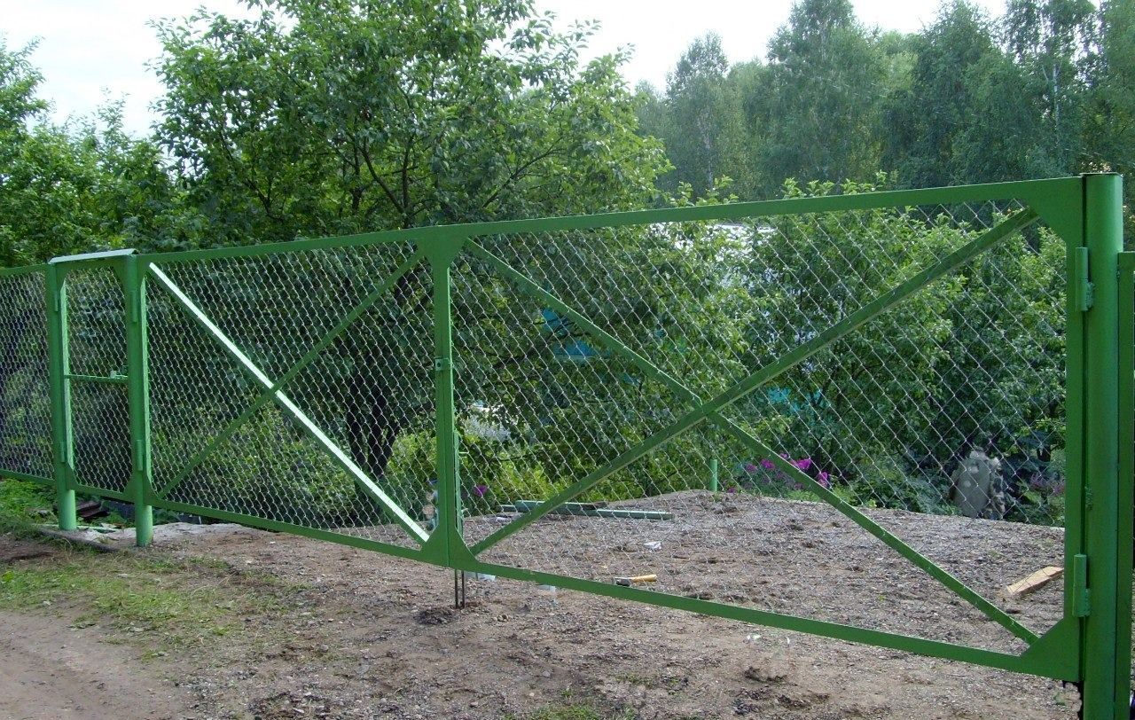 Забор из сетки рабитца