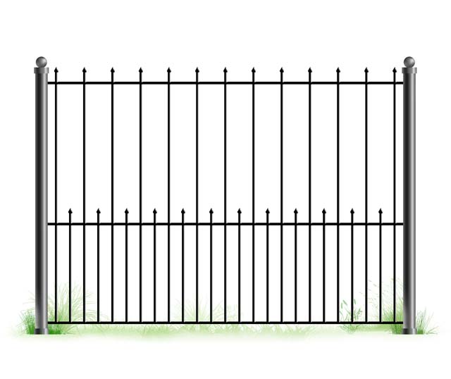 Забор сварной SA09