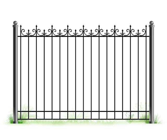 Забор сварной SA17